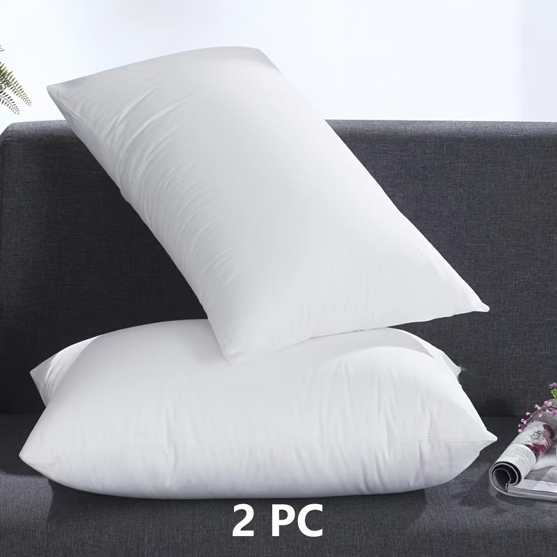 Juno | Almofadas de Cama | Conjunto 2 Peças, Cobertura 100% Algodão | Respirável