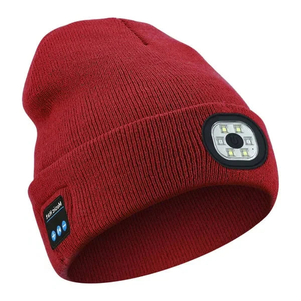 Anneke | Gorro Bluetooth LED 3 em 1 Unissex