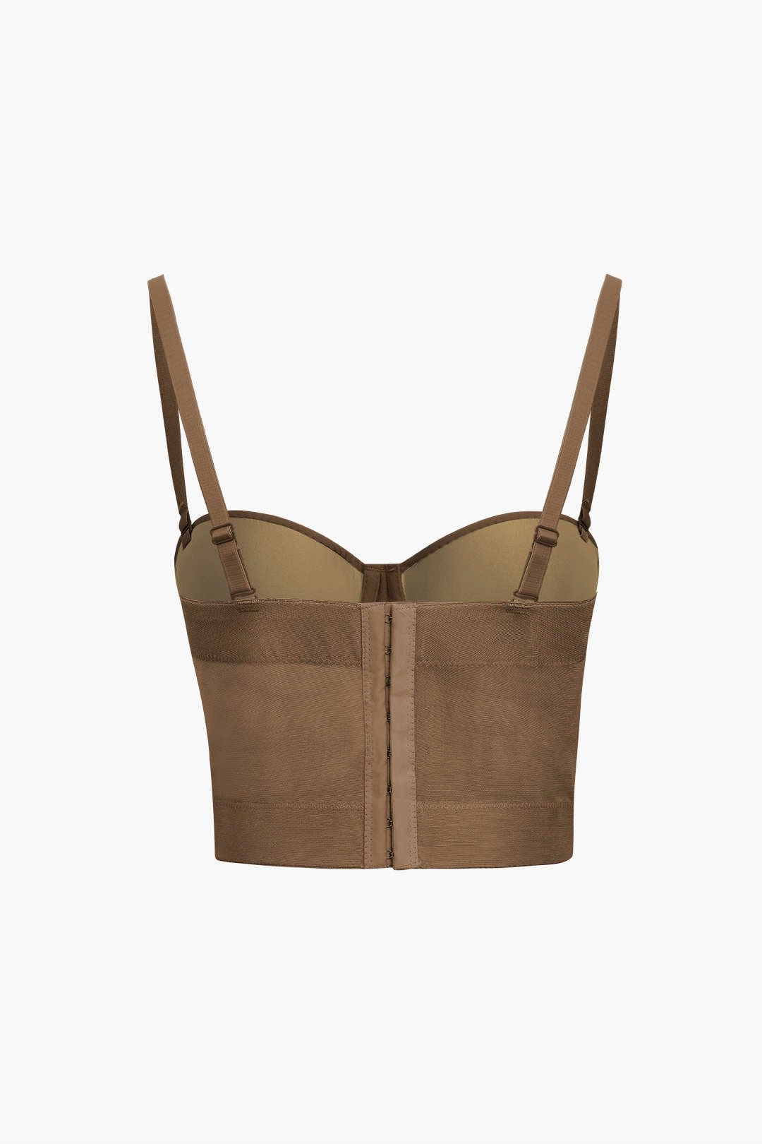 Top de Renda Feminino Bustier com Suporte e Alças Ajustáveis
