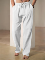 Giselle | Calças Homem Cintura Elástica Cordon Straight Fit