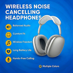 Auscultadores Bluetooth sem Fios | Cancelamento de Ruído, Over-Ear | Dahlia