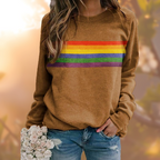 Aria | Mulher Camisola Gola Redonda Pullover Inverno