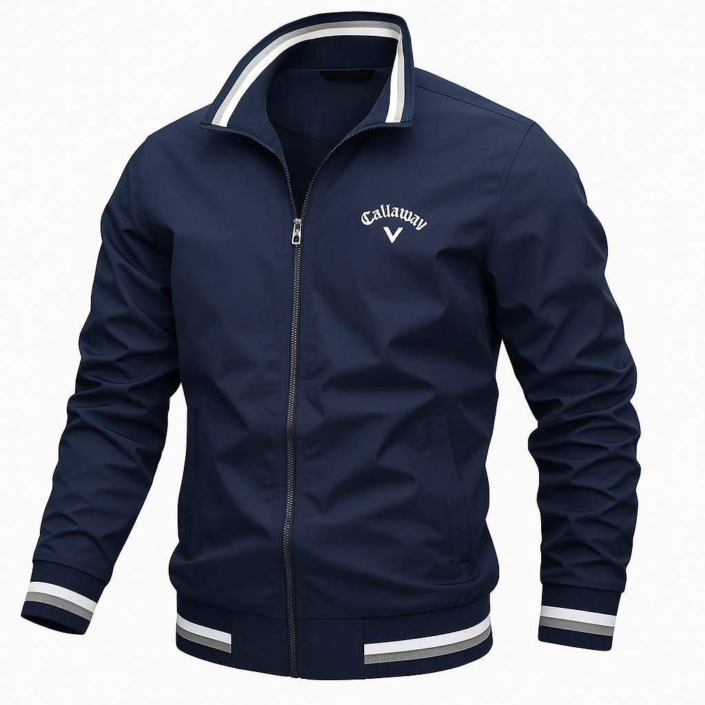 Nina | Homens Bomber Jacket Leve com Zíper
