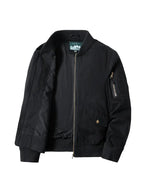 Lyra | Homem Bomber Jacket Leve Corta-Vento com Fecho de Correr
