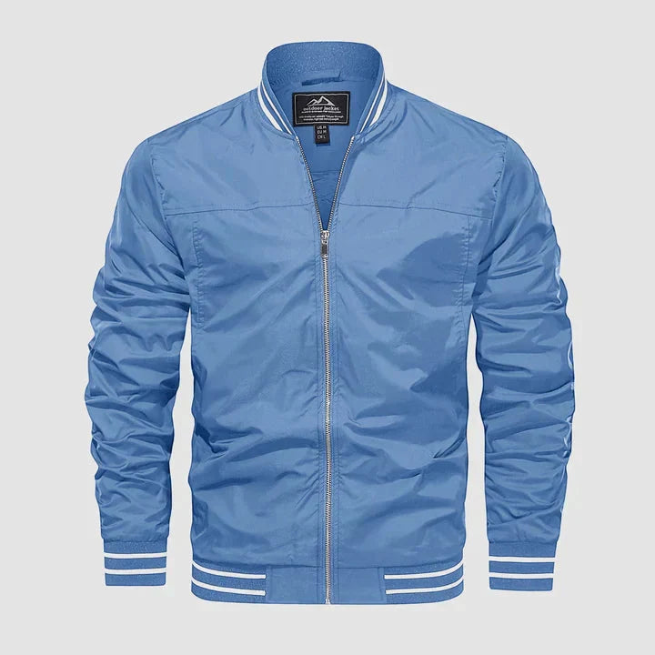Solene | Homem Bomber Leve com Fecho de Correr