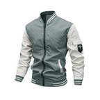 Greta | Homem Bomber Jacket com Fecho de Correr