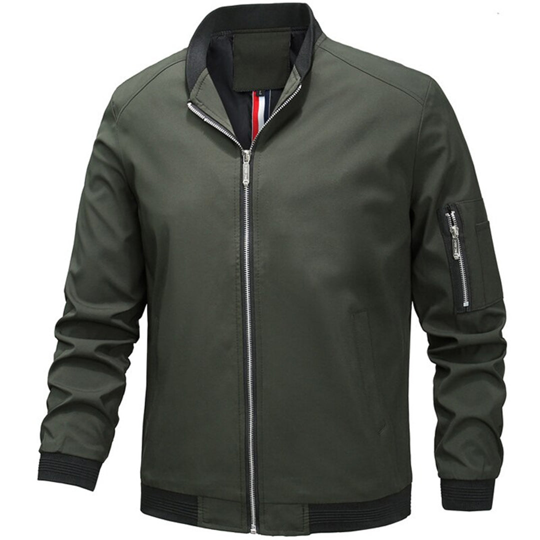 Solveig | Homem Bomber Jacket Leve Gola Alta