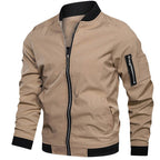 Solveig | Homem Bomber Jacket Leve Gola Alta