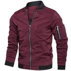 Solveig | Homem Bomber Jacket Leve Gola Alta