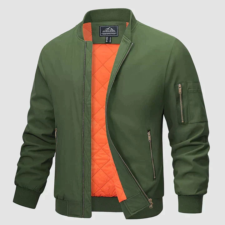Vianne | Homens Bomber Jacket Leve Corta-Vento