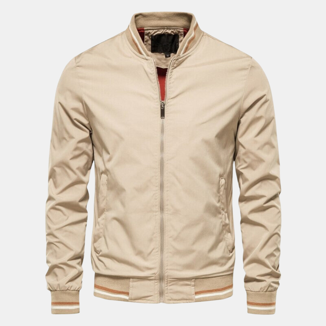Homens Bomber Jacket Harrington