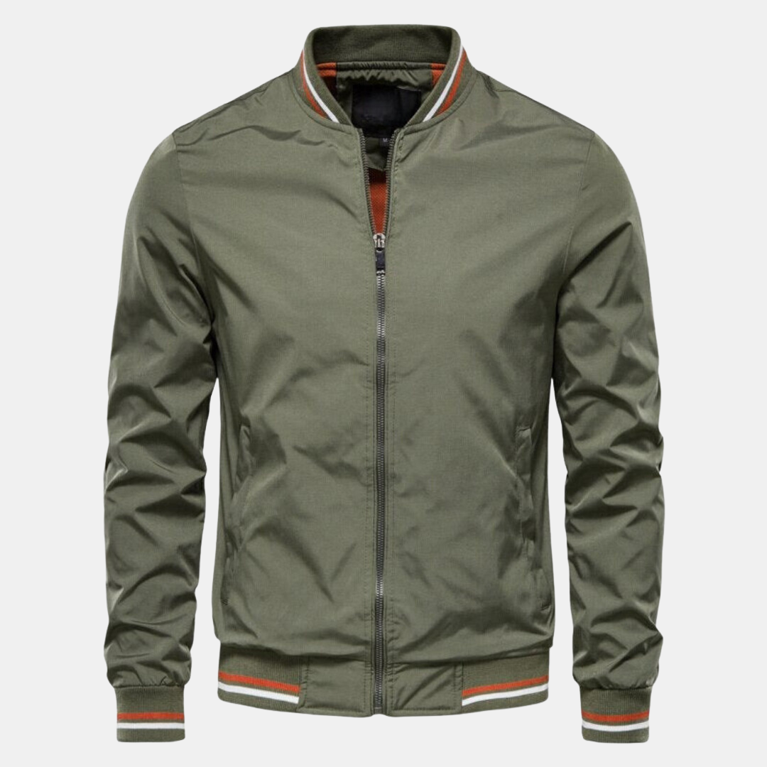 Homens Bomber Jacket Harrington