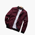 Una | Jaqueta Bomber Masculina com Fecho de Correr