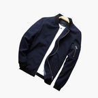 Una | Jaqueta Bomber Masculina com Fecho de Correr