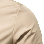 Marlowe | Homem Bomber Jacket Resistente ao Vento com Fecho