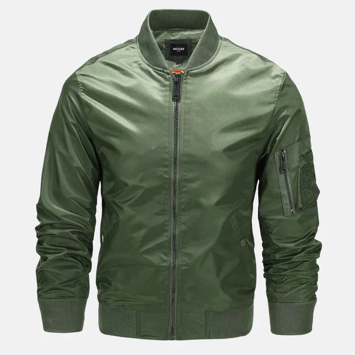 Wilhelmina | Homem Bomber Jacket Impermeável Corta-Vento
