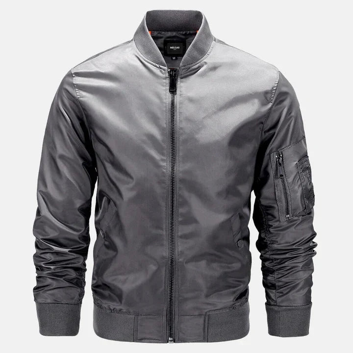 Wilhelmina | Homem Bomber Jacket Impermeável Corta-Vento