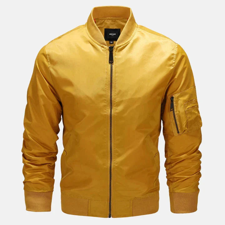 Wilhelmina | Homem Bomber Jacket Impermeável Corta-Vento