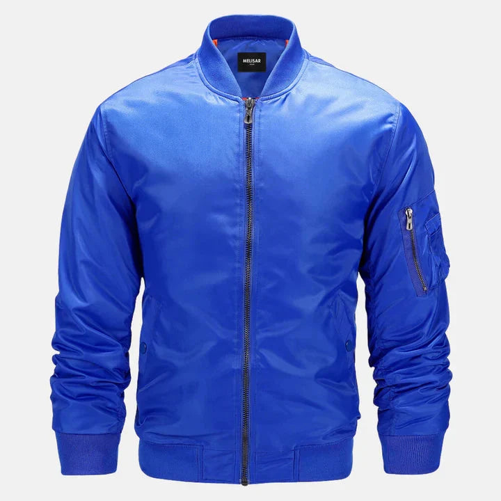 Wilhelmina | Homem Bomber Jacket Impermeável Corta-Vento