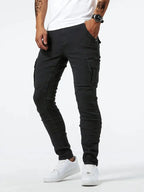 Mira | Calças Cargo Denim Masculinas