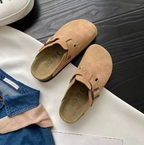 Vera | Tamancos Femininos Fivela Ajustável Casual