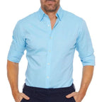 Ottoline | Camisa Social Masculina Manga Longa Sem Vinco