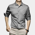Valentina | Camisa Manga Longa Masculina Sem Passar a Ferro