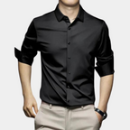 Valentina | Camisa Manga Longa Masculina Sem Passar a Ferro