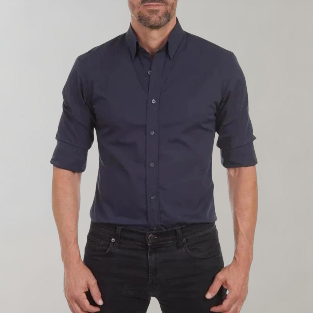 Birdie | Camisa Social Masculina Sem Passar a Ferro