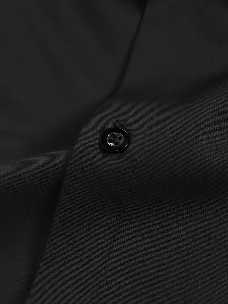 Halle | Camisa Masculina Slim Fit Sem Passar a Ferro