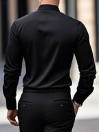 Halle | Camisa Masculina Slim Fit Sem Passar a Ferro