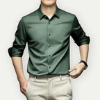 Edith | Camisa Social Masculina Sem Passar a Ferro
