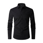 Giselle | Camisa Masculina Slim Fit Sem Passar a Ferro