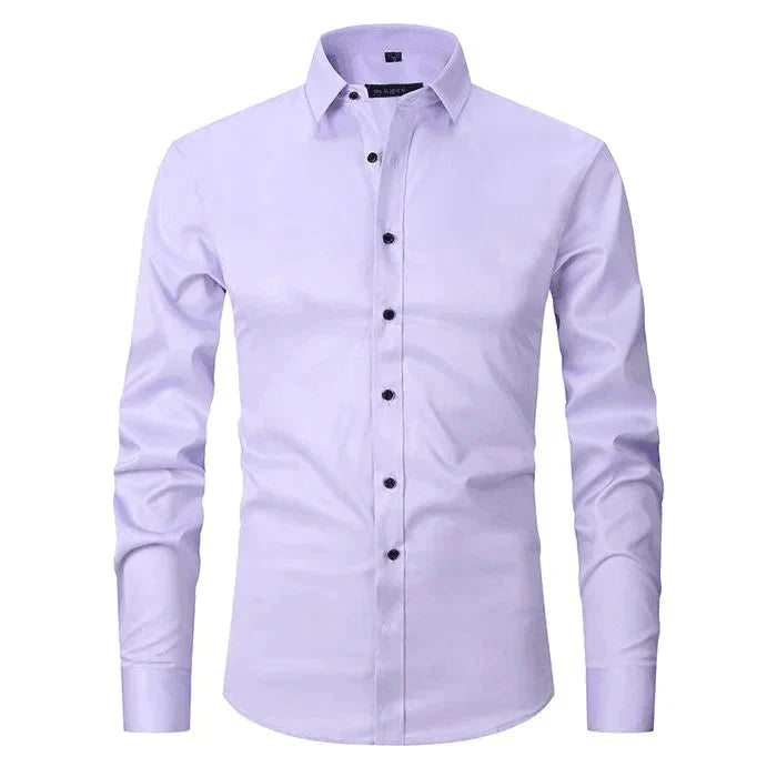 Wynne | Camisa Masculina Oxford Elástica Sem Amassado
