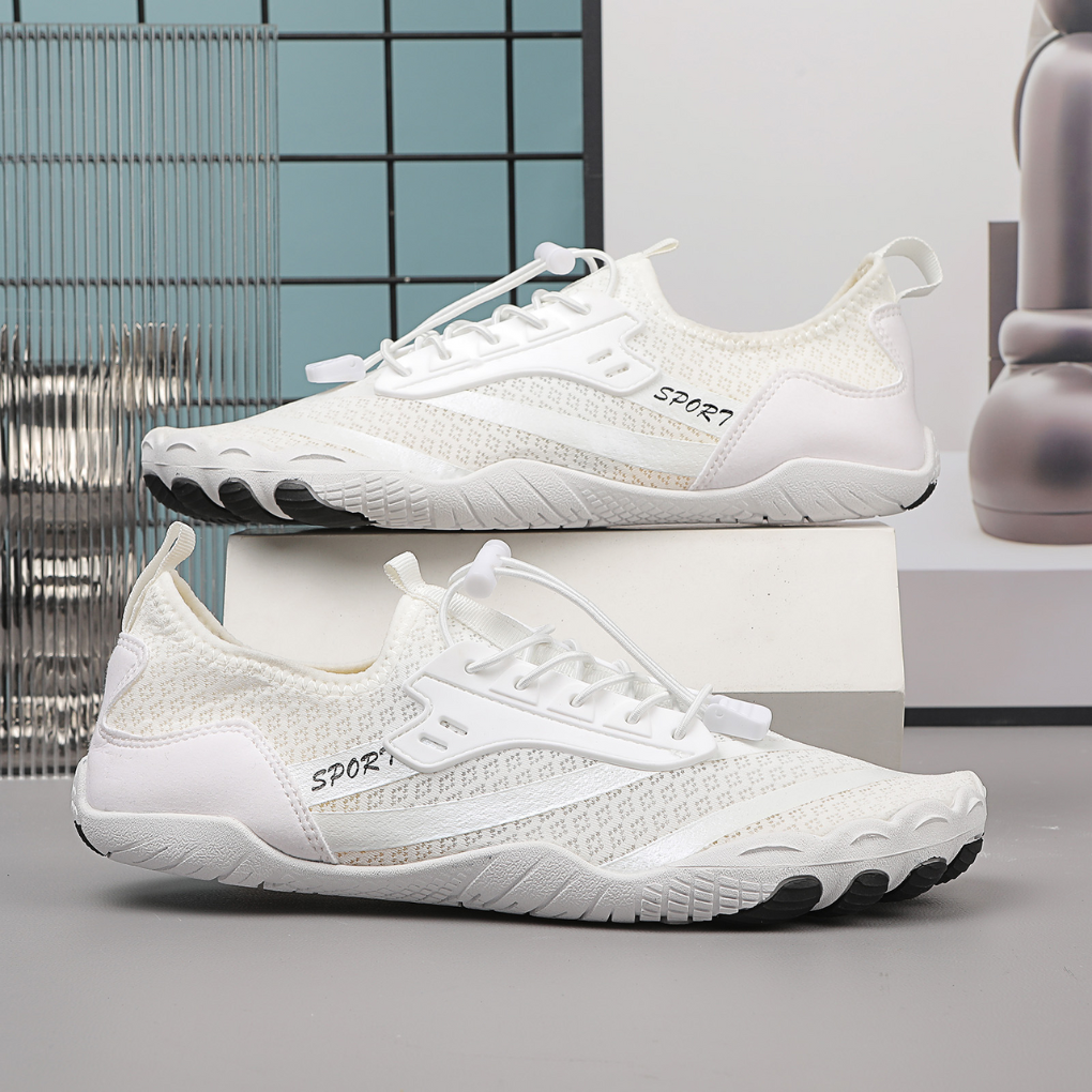 Nova | Sapatos Barefoot Sola Flexível Bico Largo