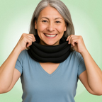 Anouk | Colar Cervical Ajustável | Uso Diário, Interior | Fecho por Velcro