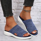 Sandálias Ortopédicas Femininas | Suporte e Conforto | Couro