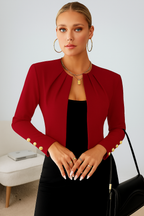 Wren | Mulher Blazer Cropped Alfaiataria Estruturado