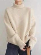 Camisola Gola Alta Feminina Relaxed