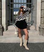 Botas Cowboy Beige | Conforto Médio, Camurça Vegana