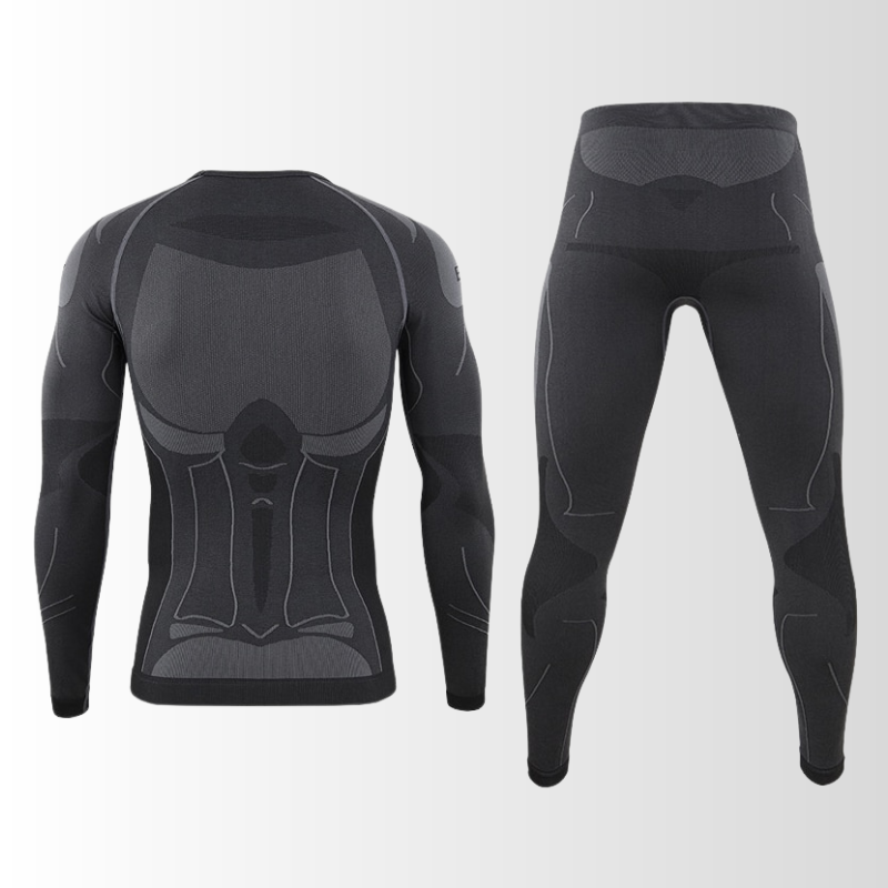 Conjunto Térmico Masculino Respirável Sem Costuras