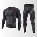 Conjunto Térmico Masculino Respirável Sem Costuras