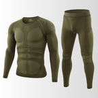 Conjunto Térmico Masculino Respirável Sem Costuras