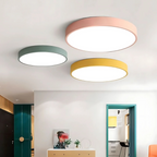 Candeeiro de Teto LED | Design Escandinavo, Madeira Natural | Dahlia
