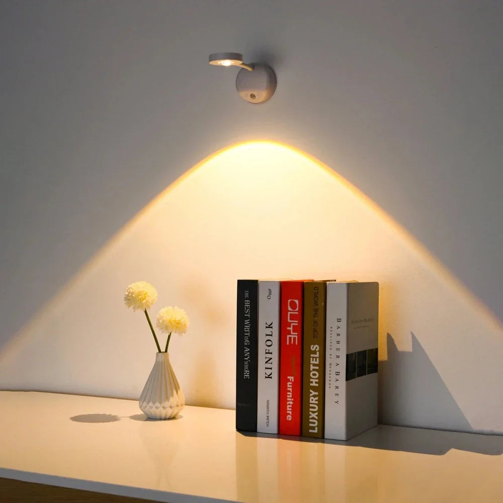 Holofote LED sem Fios | Sensor de Movimento, 360°, Regulável | Kaia