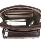 Bolsa Crossbody Masculina Couro