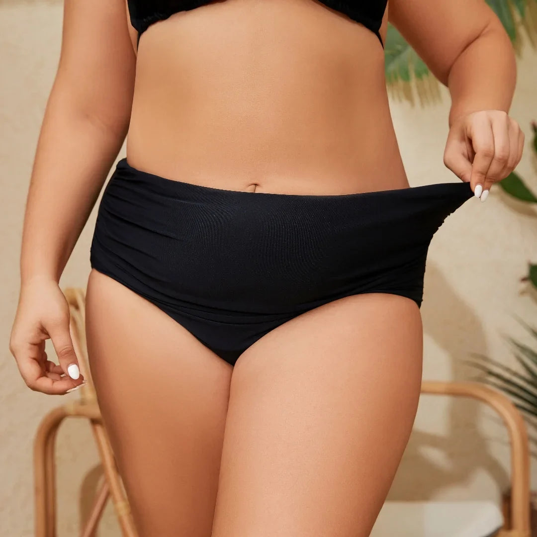 Biquíni Menstrual | Cintura Alta à Prova de Vazamento | Absorvente
