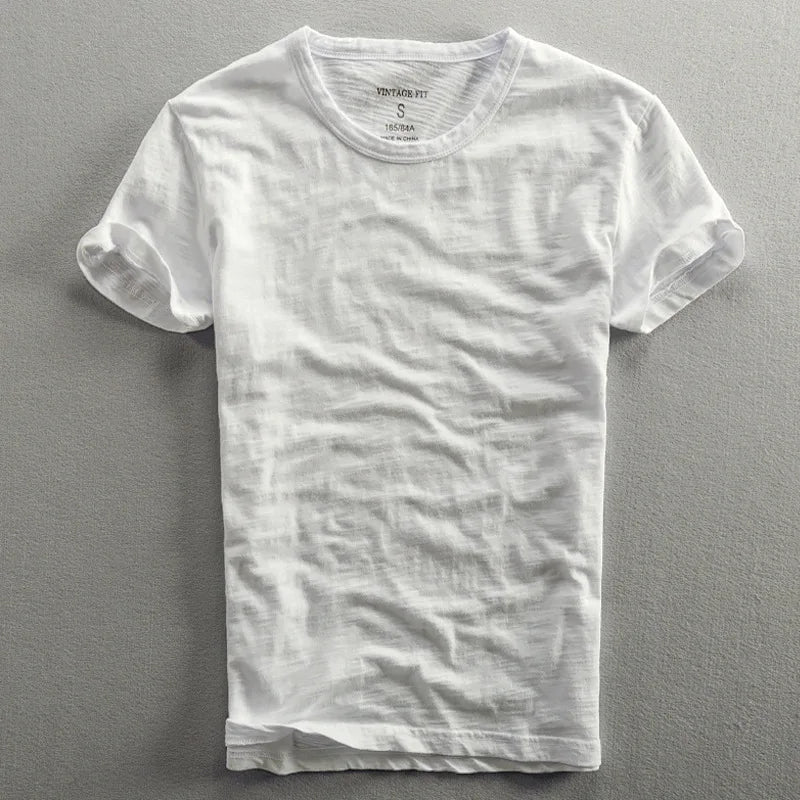 Jade | Homem Camiseta Algodão 100% Gola Redonda Manga Curta