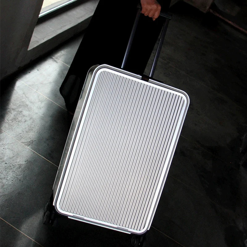 Mala de Viagem Alumínio Rígida Spinner 360