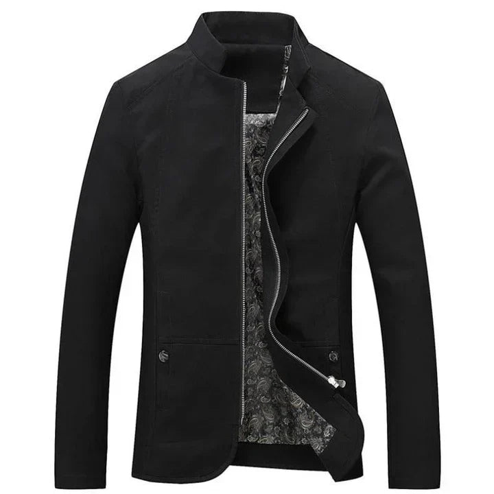Kira | Homem Casaco Slim Fit Leve com Fecho de Correr